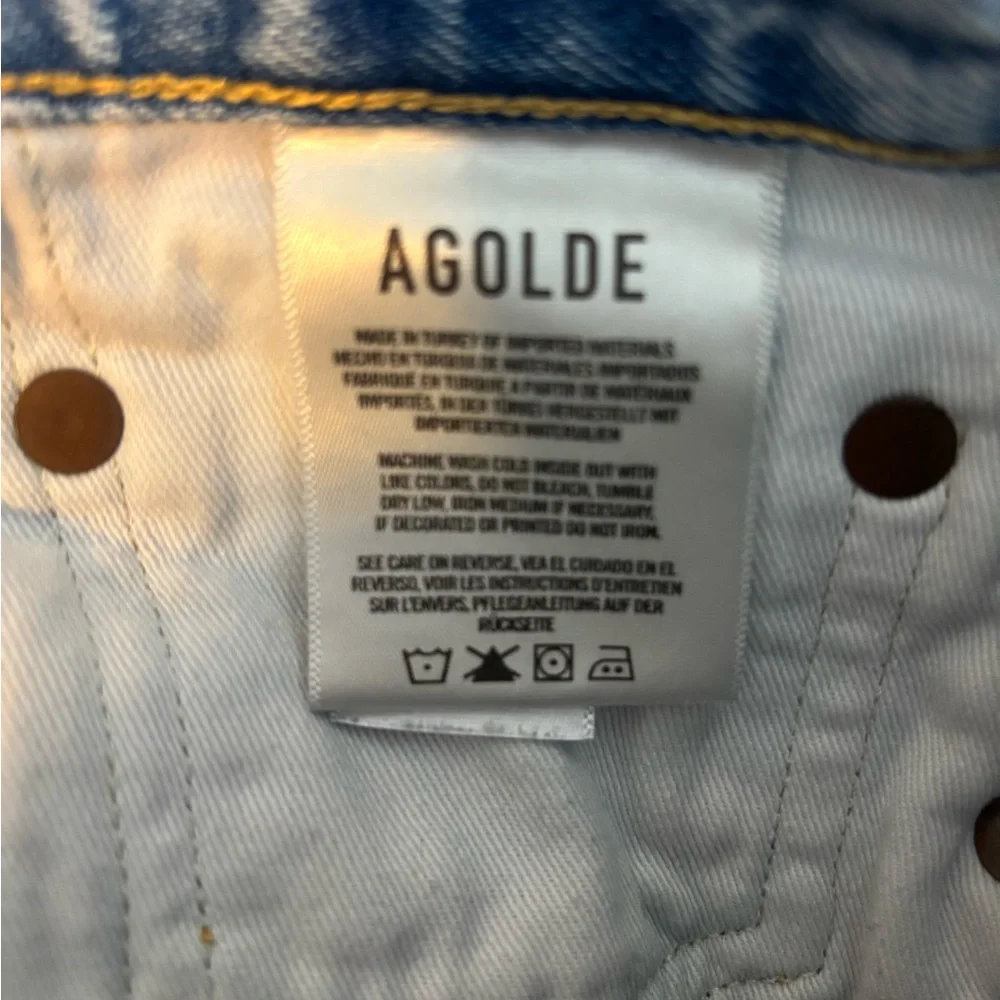 AGOLDE Women's Parker Cut Off Short 27 - Picture 8 of 9